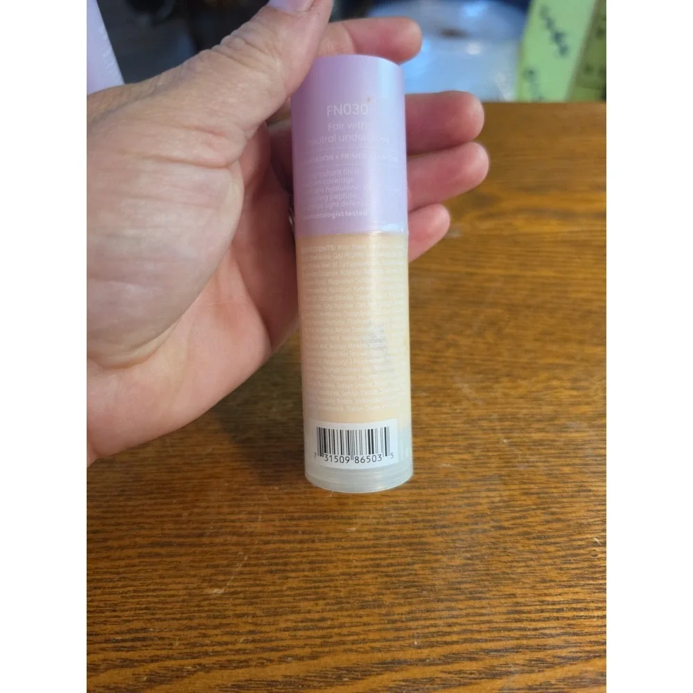 JOAH Crystal Glow Peptide Foundation FN030 1.0 / 1oz  New!!!